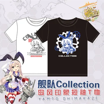

shimakaze waifu Lovely loli anime T-shirt Animation hobbies 2019 The latest style