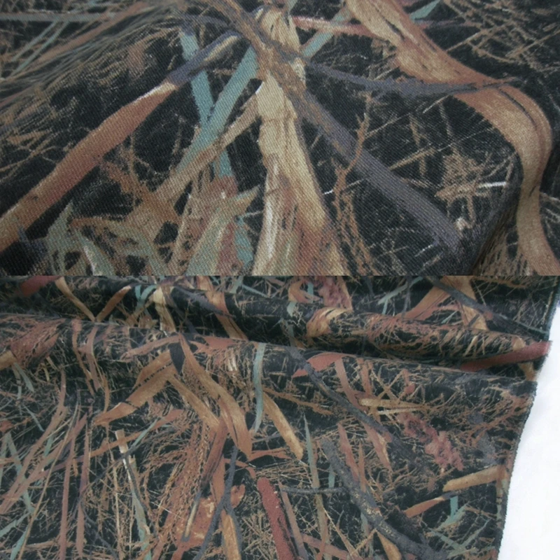 

1.5M Width Hunting Bionic Reed Camo Fabric Camouflage Cloth for DIY Handcraft Outdoor Hide Cover Shade