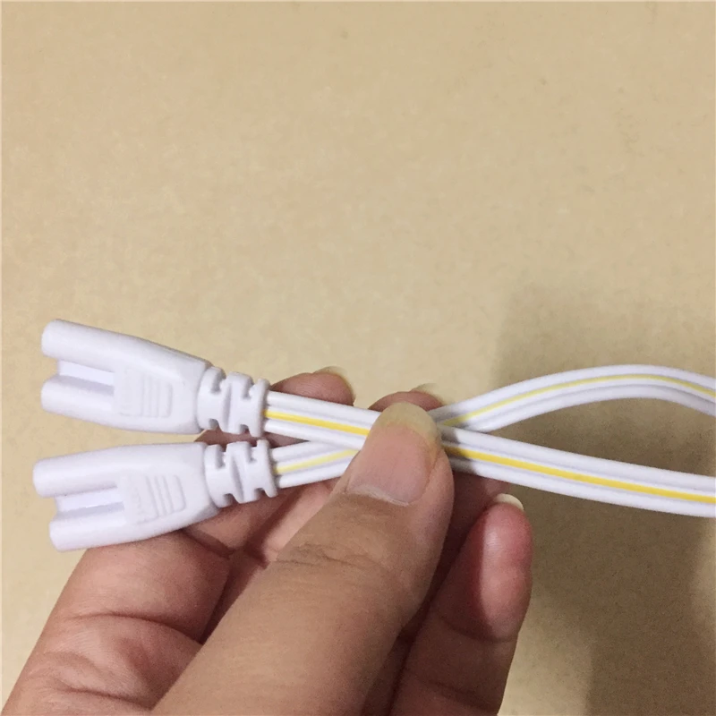 

30pcs 3 pin LED Tube Connector 30cm Three-phase T5 T8 Led Lamp Lighting Connecting Double-end Cable Wire