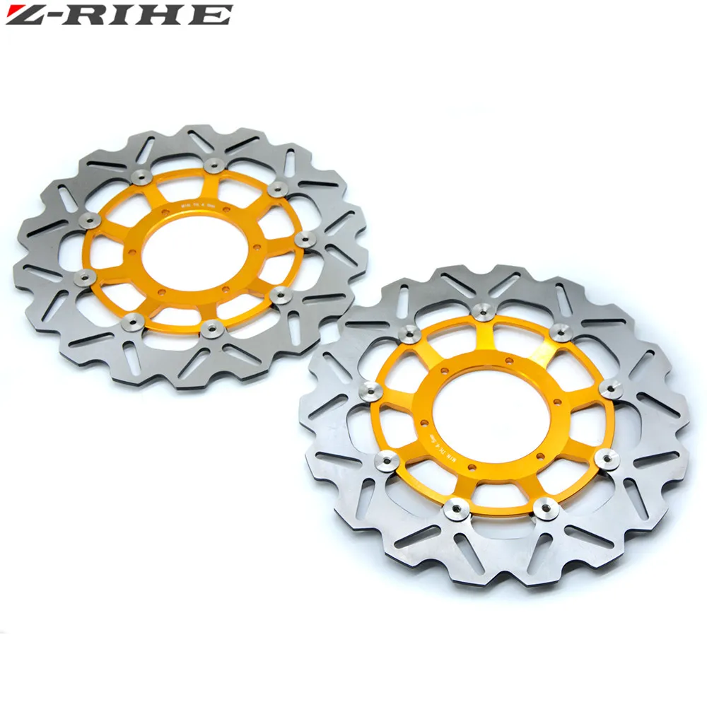 1 комплект для HONDA CBR 600 RR 2003 2004 2005 2006- CBR600RR ЧПУ плавающие передний тормозной диск и задние дисковые тормоза ротор