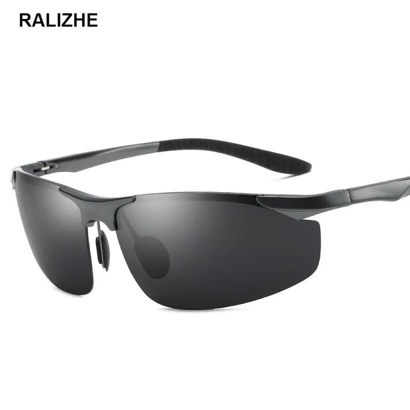 Дизайн солнцезащитные очки Алюминий магния авиационные, поляризованные Для мужчин полу без оправы вождения солнцезащитные очки UV400 очки аксессуары