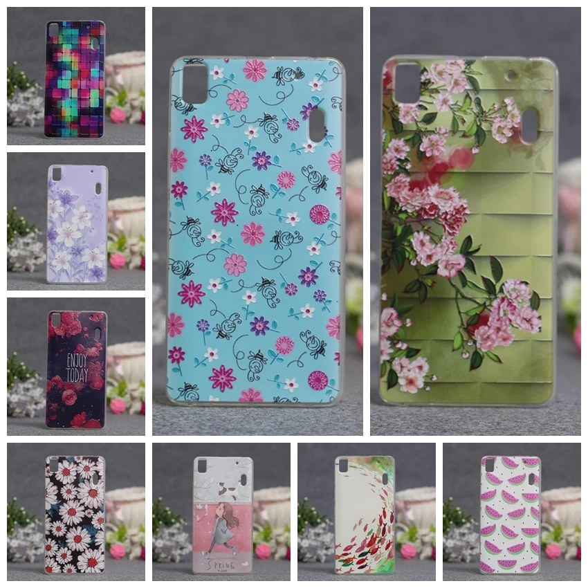 

3D For Lenovo K3 Note K50-T5 K50 k50-T3S Case 5.5 inch Soft TPU Phone Case For fundas Lenovo K3 Note A7000 A 7000 Case Silicone