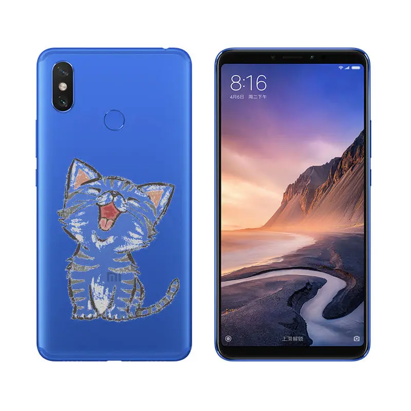 Arvin Case FOR Xiaomi Max 3 Silicone Soft TPU Pattern Cover FOR Xiaomi A2 Smart Back Protective Phone Cover FOR Redmi 6 Pro mi8 (8)