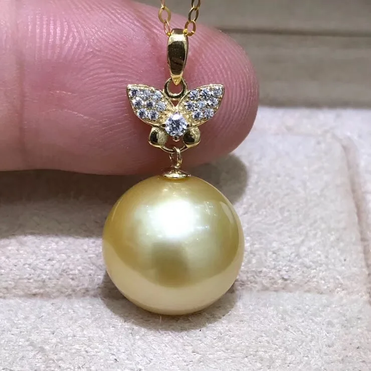 

Solid 18K Yellow Gold Pendant Connector Bead cup and bail 18Karat Solid 18ct Dangle Pendant Findings DIY Fashion Jewelry Making