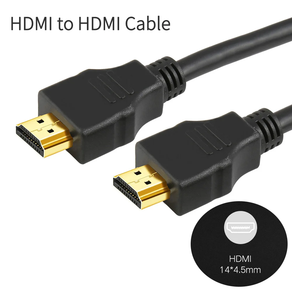HDMI Cable FEELWORLD 1 м Высокоскоростной HDMI к Mini hdmi кабель и к Micro hdmi кабель штекер папа-папа кабель 1,4 Версия высокая прочность - Цвет: HDMI Cable