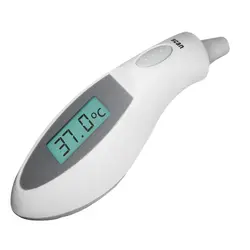 Цифровой ЖК-ушной медицинский термометр для детей и взрослых, безопасная температура полости рта, 1 секундное измерение температуры
