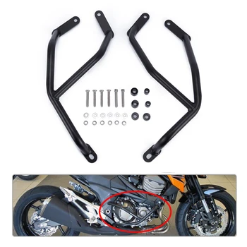 

For Kawasaki Z900 Z900RS Z1000 Black Steel Motorcycle Engine Guard Crash Bar Protector For Kawasaki Z800 2013 2014 2015 2016