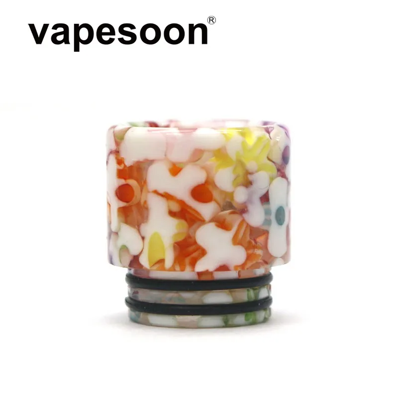 Аутентичный разноцветный капельный наконечник VapeSoon 810 из смолы для TFV12 Prince TFV8 BIG