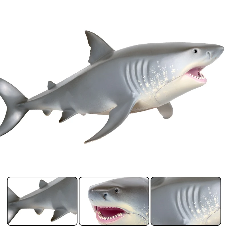 Oenux オリジナルメガロドンサメ海の生物海洋動物モデルアクションフィギュア Pvc 先史時代メガロドン海洋動物のおもちゃ子供のギフト Aliexpress
