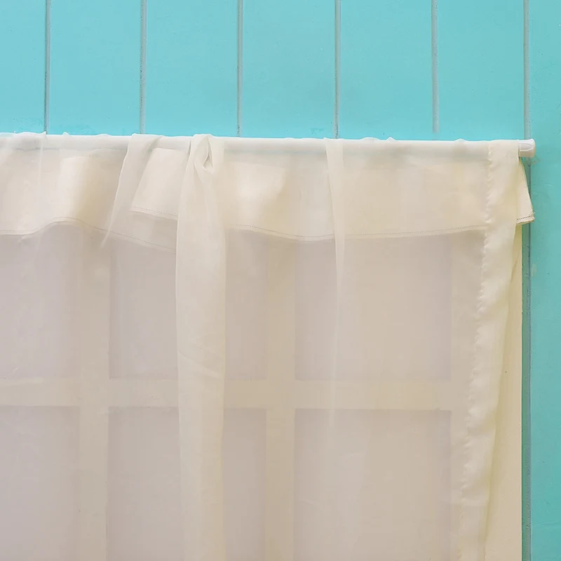 Rod Hanger Spring Loaded Curtain Rods Voile Extendable Tension