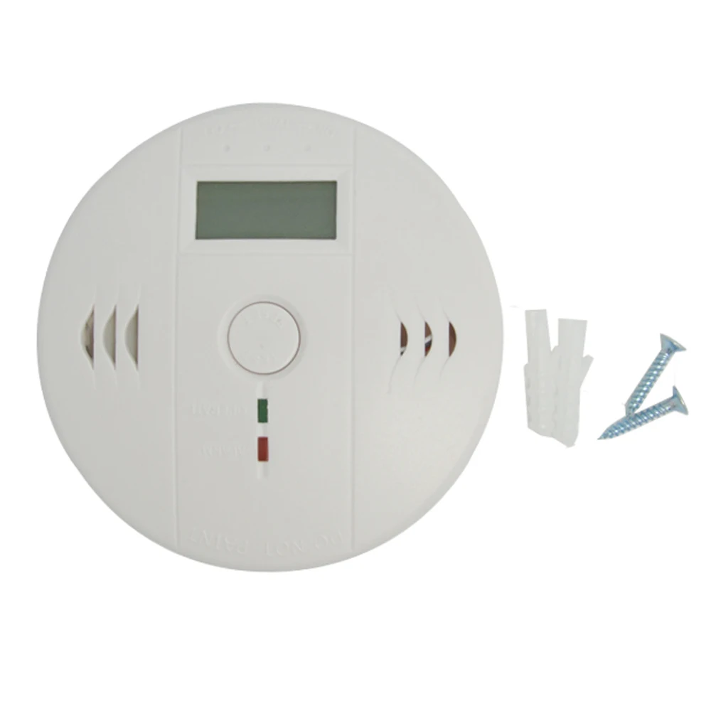 1 шт.) ЖК-дисплей со датчик угарного газа монитор портативный и компактный детектор сигнализации домашняя Безопасность Автономный