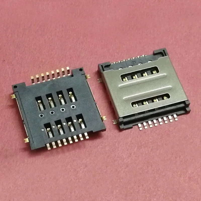 100 шт. SIM Слот кардридера держатель лотка разъем для lenovo A505E A560e A2105 I350 A590 A780 A529 S686 S680