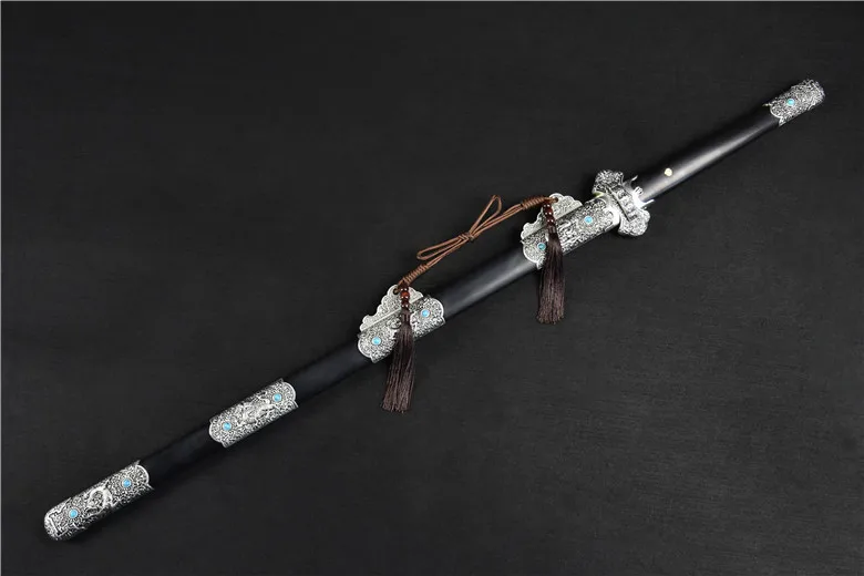 Рекламная китайская Династия Тан мечи для занятий ушу Swords китайские боевые