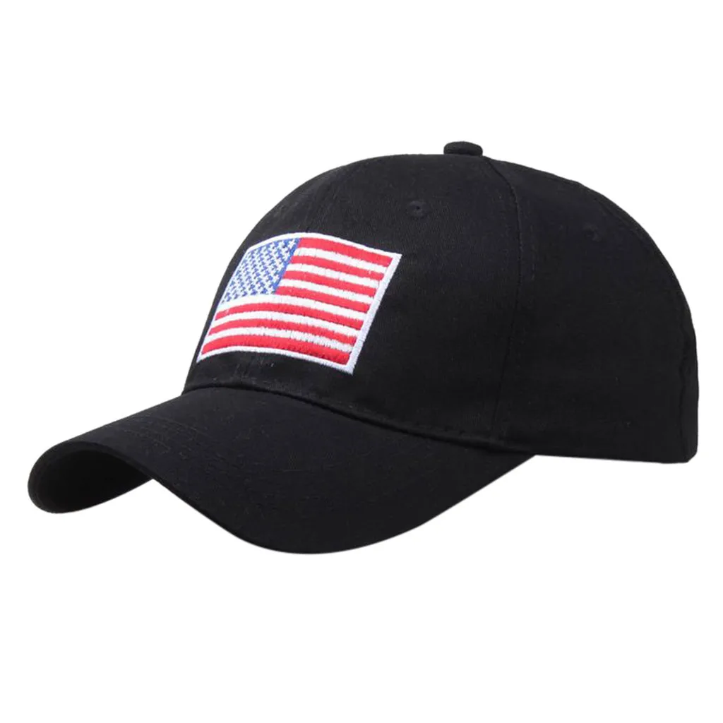 USA American Flag Snapback Cap Adjustable United States Baseball Cap