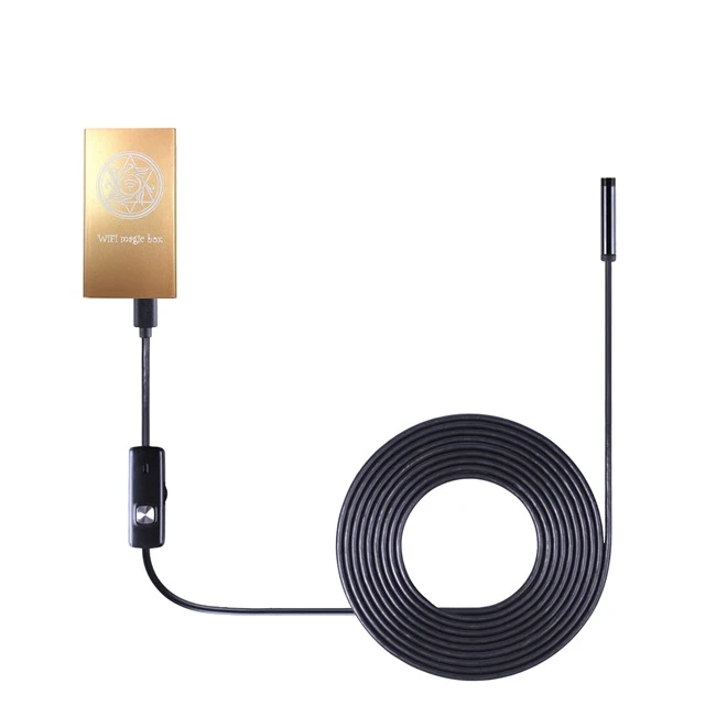 

Safurance 5.5mm Wireless HD 720P Endoscope for Android IOS Waterproof Inspect Endoscope Camera with Wifi Box
