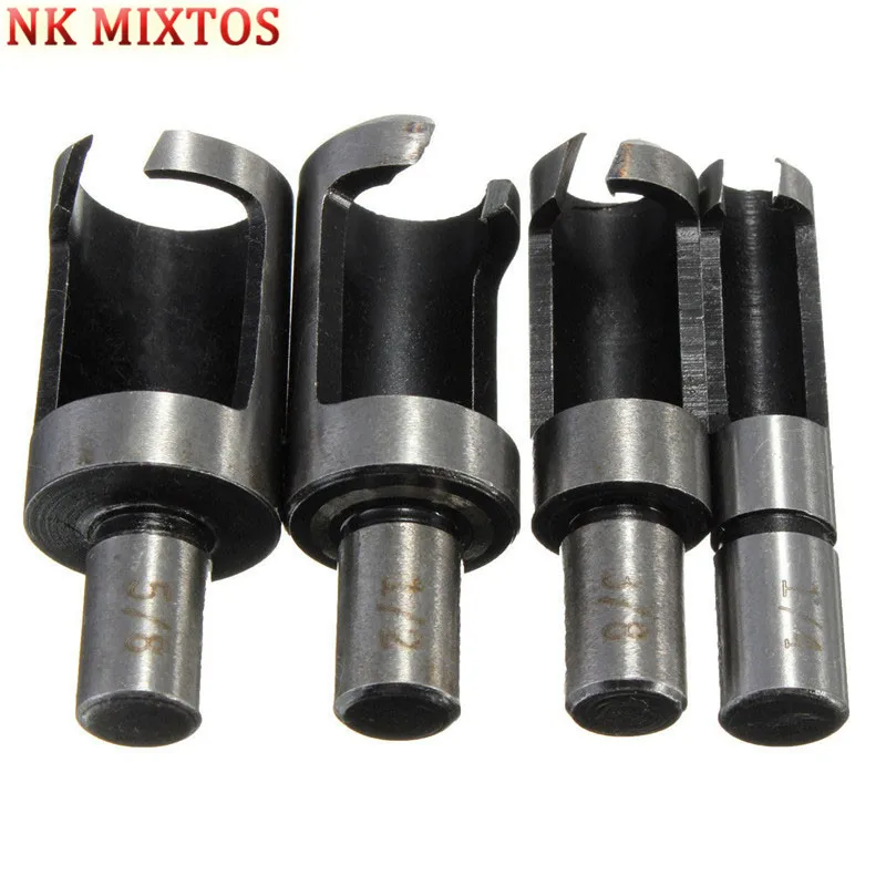 New 4PCS Durable Plug Cutter Power Drill Tools Drill Bits Set Power Tool Accessories Wood Drills Model Maker Tools Carpentry DIY New 4PCS Durable Plug Cutter Power Drill Tools Drill Bits Set Power Tool Accessories Wood Drills Model Maker Tools Carpentry DIY