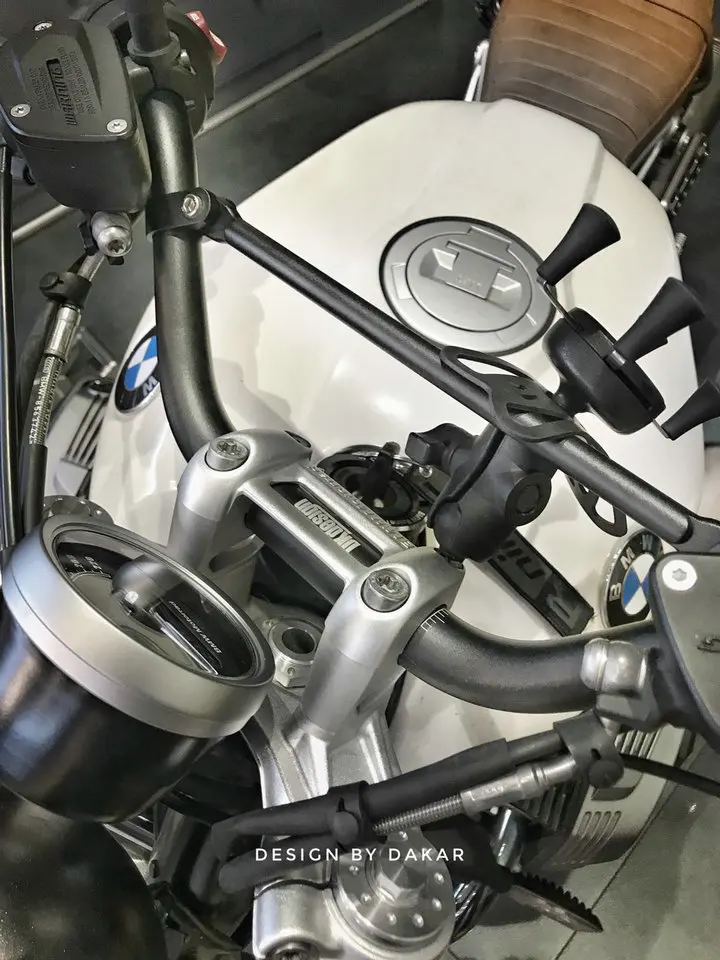 DKdesign руль мотоцикла для BMW RnineT R9T R NineT Roadster чистый скремблер
