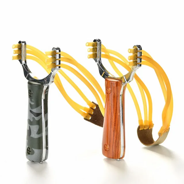 Popular Powerful SlingShot Super strong pull Slingshot Camouflage Bow Catapult Outdoor Hunting Slingshot Hunting Bow Accessories