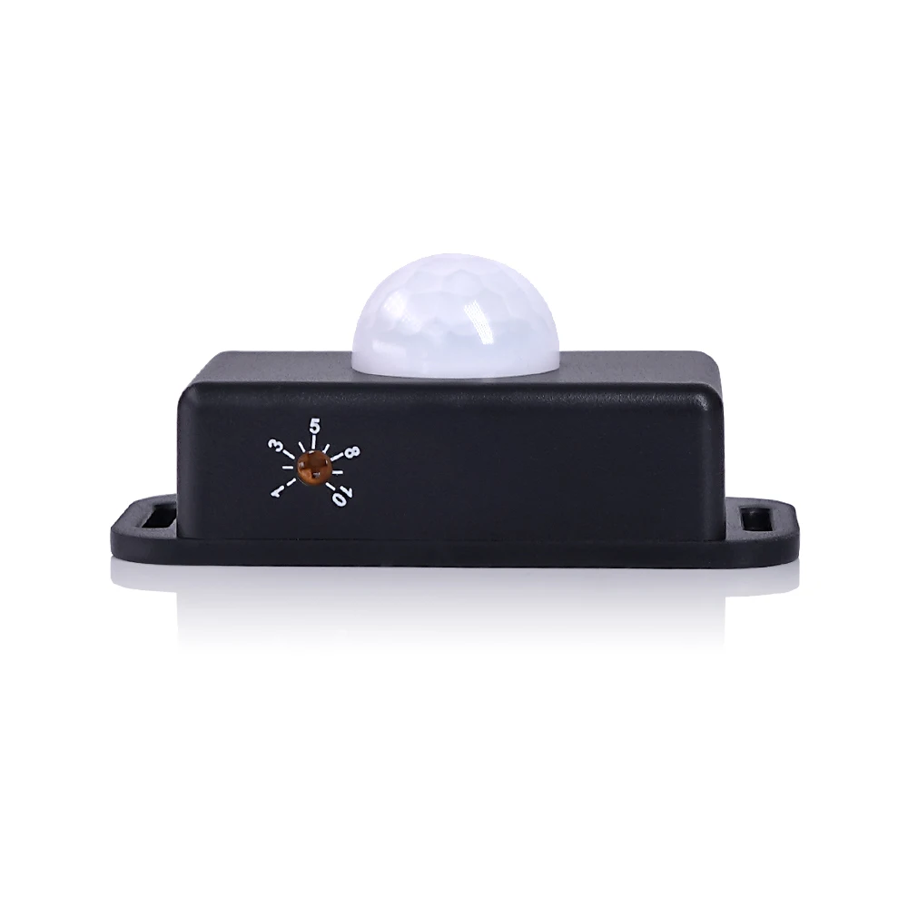 DC 12V-24V 8A Automatico Interruttore Del Sensore Di Movimento PIR A Raggi Infrarossi Per La Luce Led DC 12V-24V 8A Automatico Interruttore Del Sensore Di Movimento PIR A Raggi Infrarossi Per La Luce Led