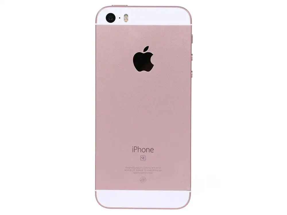 Б/у Apple iphone SE разблокированный 4G LTE 4,0 'экран A9 процессор 2 Гб ОЗУ 16 Гб/32 ГБ/64 Гб ПЗУ отпечаток пальца б/у телефон - Цвет: Rose Gold