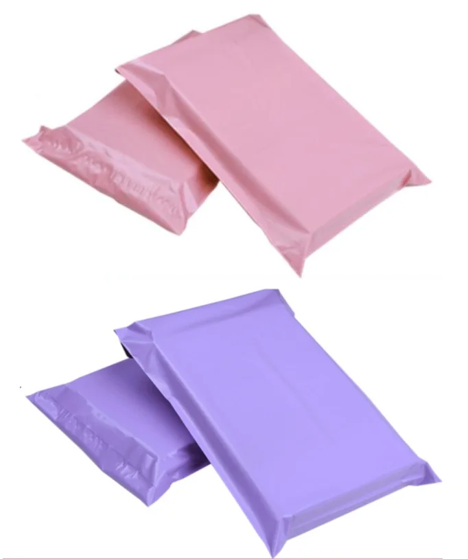 resistentes bolsas postales autoselladas paquete de 20 bolsas Bolsas de correo de color rosa de 305 x 405 mm 
