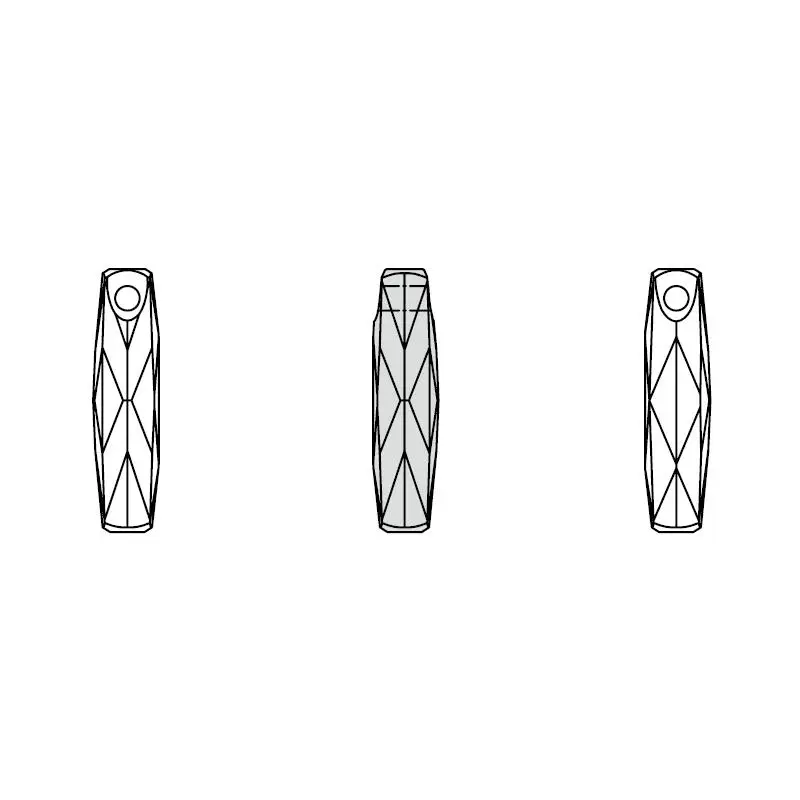 1 шт.) Кристалл от Swarovski 6460 кулон в форме колонны сделано в Австрия свободные бусины Стразы для DIY изготовления ювелирных изделий