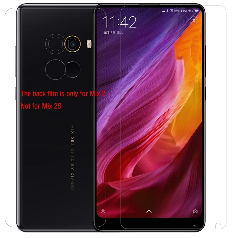 Закаленное стекло Nillkin Amazing H + Pro для Xiaomi Mi Mix 2 2S Защитная пленка экрана телефона Mix2