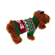 Трансер собачья одежда собаки рубашка Рождество Собака Щенок Собака Рождество рубашка из интерлока одежда теплая одежда 3,29