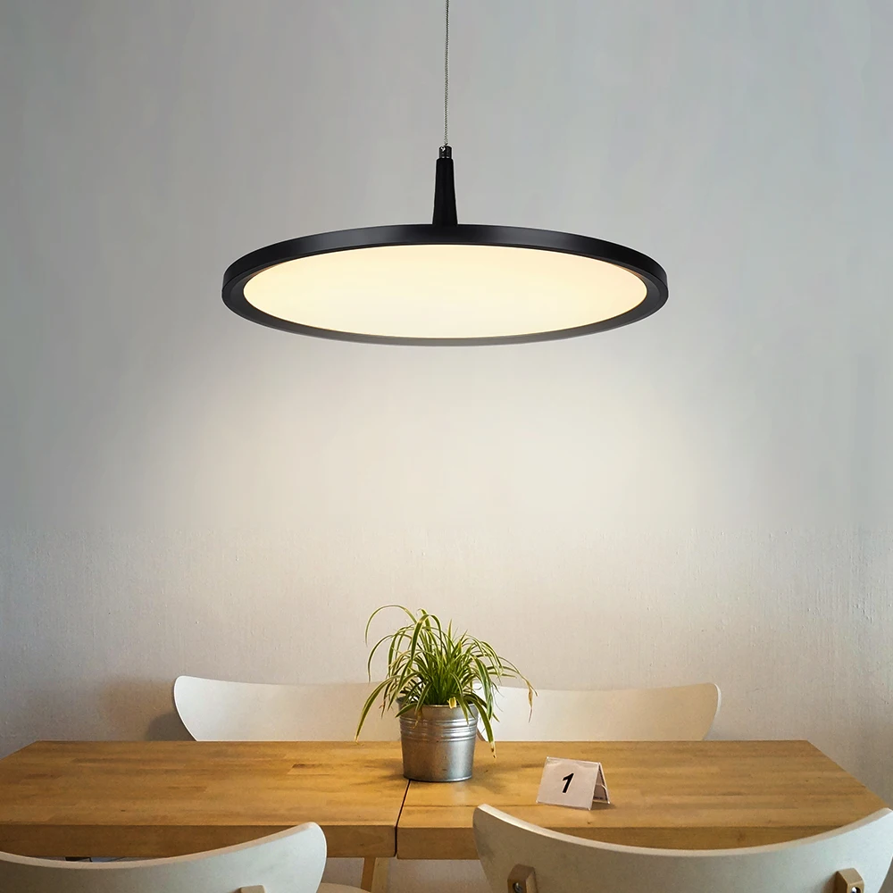 Modern LED Pendant Light 16w 24w 30w 37w For Living Room Bedroom Dining Hanging Lamp Home Lighting PC0A3 | Освещение