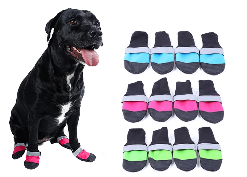 Ao Ar Livre Protetor de Pata Botas Para Cães de Médio e Grande