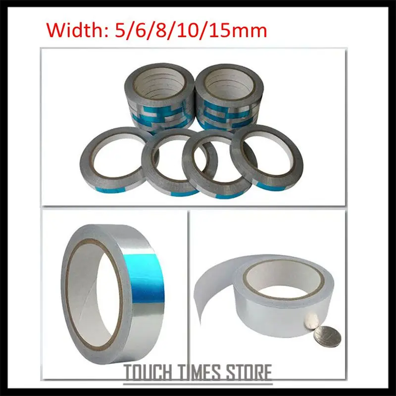 10PCS Aluminium Foil Sealing Adhesive Tape Thermal Resist Heating Ducts