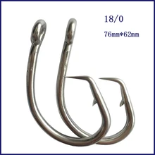 8 штук 18/0 Mustad тунец круглый рыболовный крючок из нержавеющей стали тунец круглый рыболовный крючок колючий крючок для рыбалки