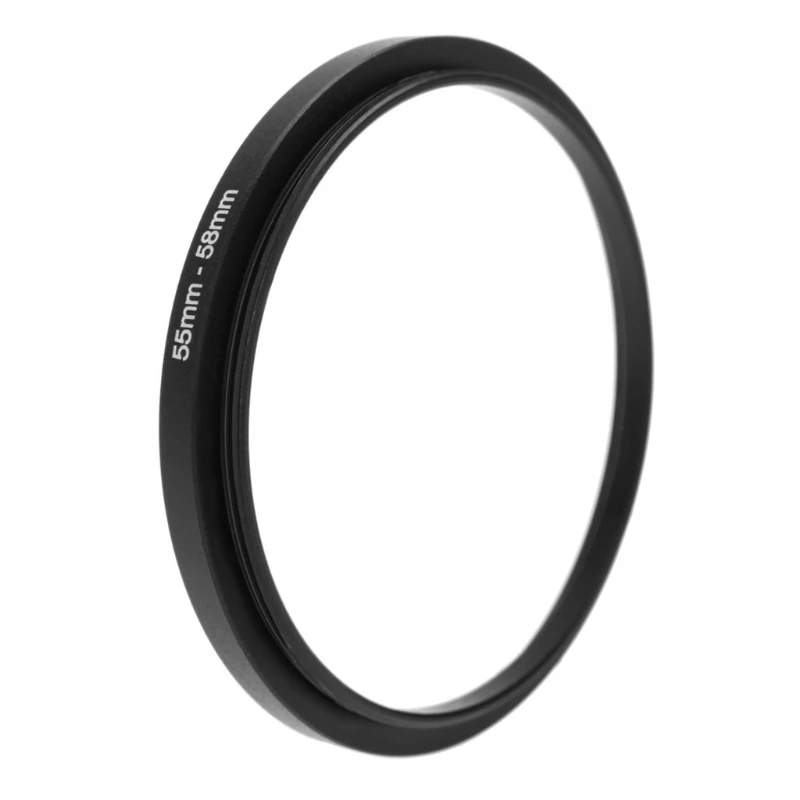 

55mm To 58mm Metal Step Up Rings Lens Adapter Filter Camera Tool Accessories New JUL-18A