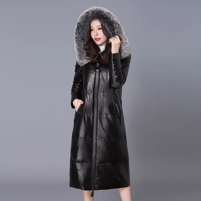 

New winter women's down jacket High imitation fur leather overcoats maternity winter clothing pregnancy jacket warm clothing