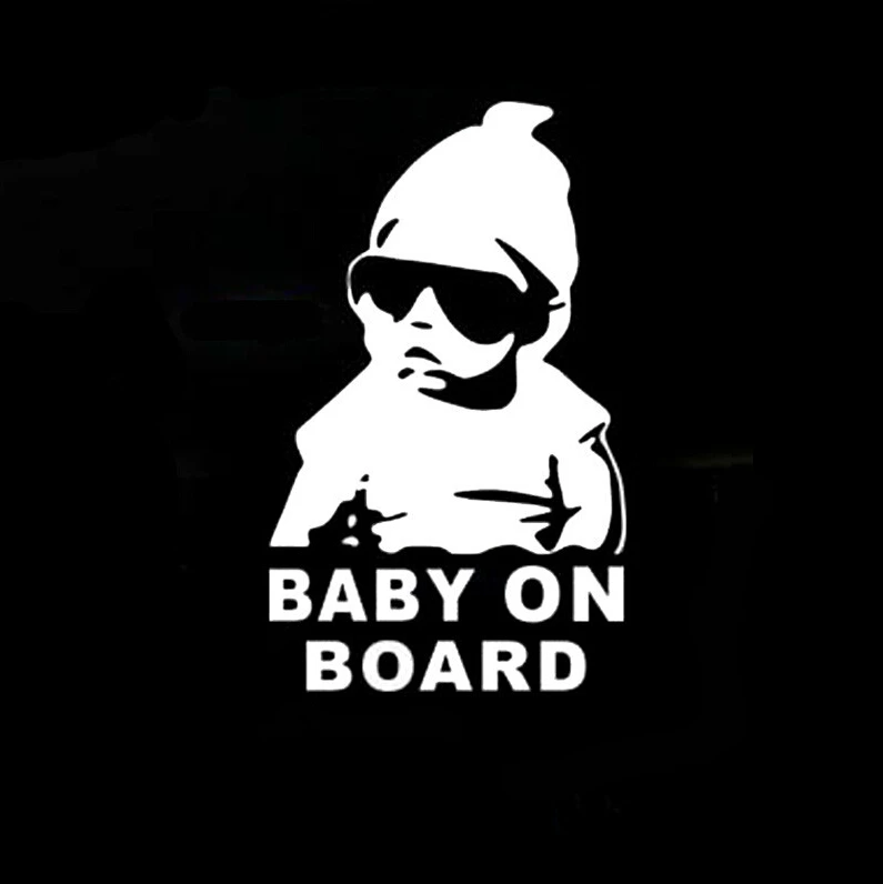 

BABY ON BOARD Creative Car Sticker Tail Warning Sign Decal For BMW X3 E83 F25 G01 3 Series 318i 320i 325i 328i 330i X1 E84 F48