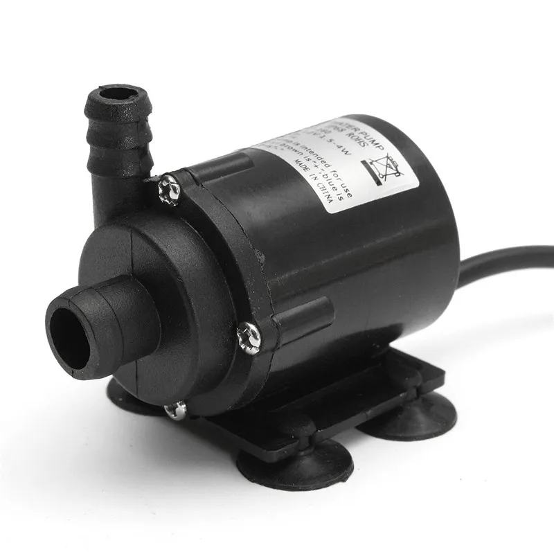 DC12V 280L/H Electric Mini Water Pump Brushless Motor Submersible for Aquar RAS 