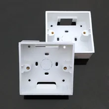 86 Type Outfit Junction Box Surface Mount Bottom Box Push Button Switch Socket Junction Box Trough
