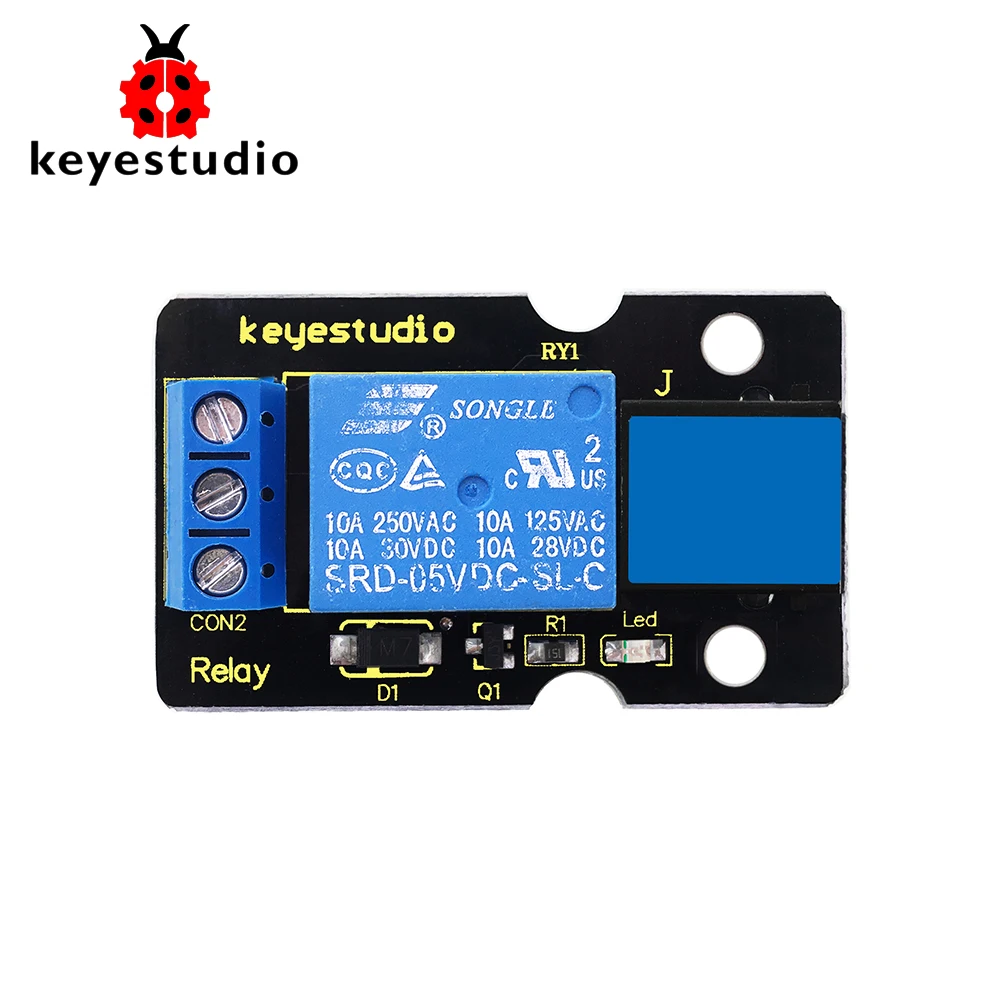 

New! Keyestudio EASY plug Single Relay One Channel Module for Arduino STEAM