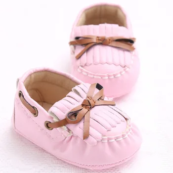 

Fashion Brand Baby Shoes Girl Toddler Moccasins Bow Kids Chaussure Boy Tassel Newborn First Walker Sneakers Leather bebe sapatos