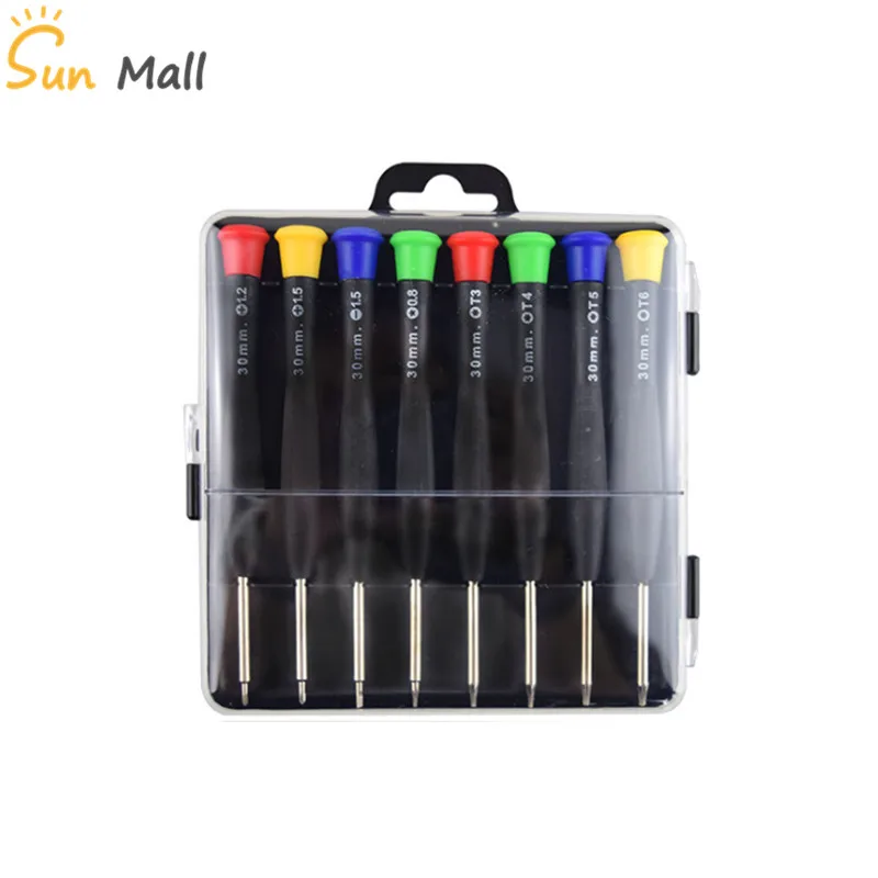 

8 in 1 Multi-function Screwdriver Set /Five-Star Cross/Mobile Phone Disassemble Tool/Watch Repair Combination Hand Tools