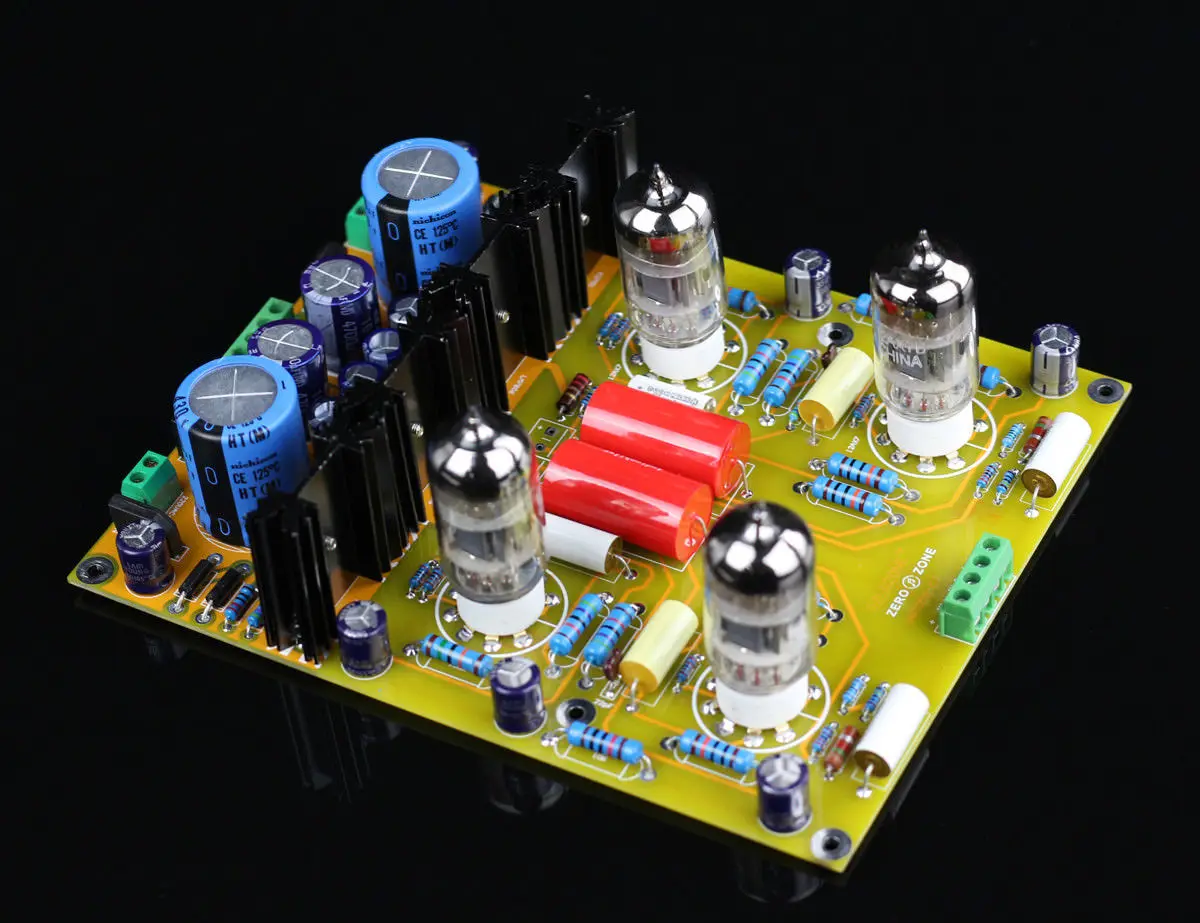 Gtlozone (Kit Fai Da Te) Prt05A Hifi Tube Preamp Board Base Su Circuito Guid-Johnson Cl L3-23