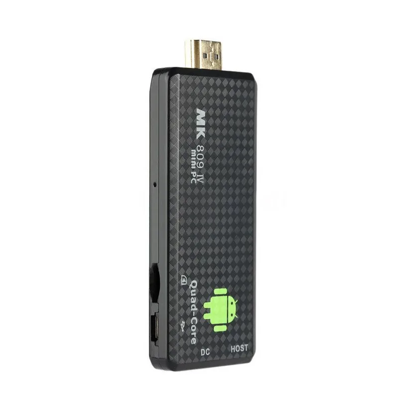 Высокое разрешение 8 г MK809IV для Android 5,1 Smart ТВ ключа поле Stick Mini PC 1080 P Full-HD 3D медиаплеер 4 ядра