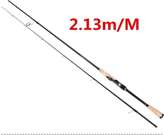 Tsurinoya 2,01 м 2,13 м/мл мощное спиннинговое рыболовное удилище FUJI аксессуары для карпа Vara De Pesca телескопическая удочка Vissen Peche En Mer - Цвет: Цвет: желтый