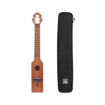 

NEW!!! 23" Acoustic Concert Ukulele Ukelele Uke Mahogany Wood Portable Compact Size With Carved Musical Scale & Chord Chart