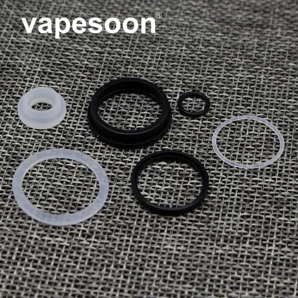 Оригинальный vapesoon Силиконовое уплотнительное кольцо для IJUST S 4 мл я просто S распылитель 6 шт./компл. 50 компл./лот