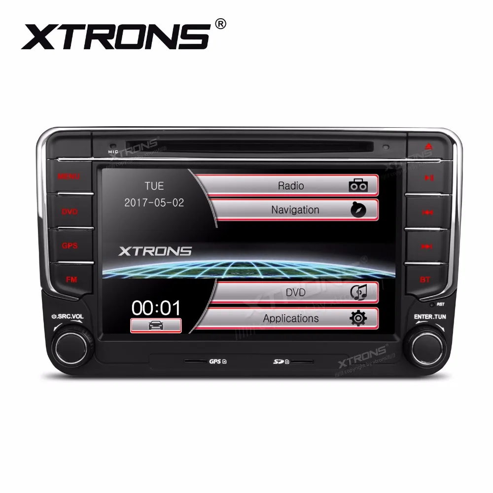 XTRONS 7 Car DVD Player 2 din GPS Navigation Radio For Volkswagen vw Golf Plus Passat