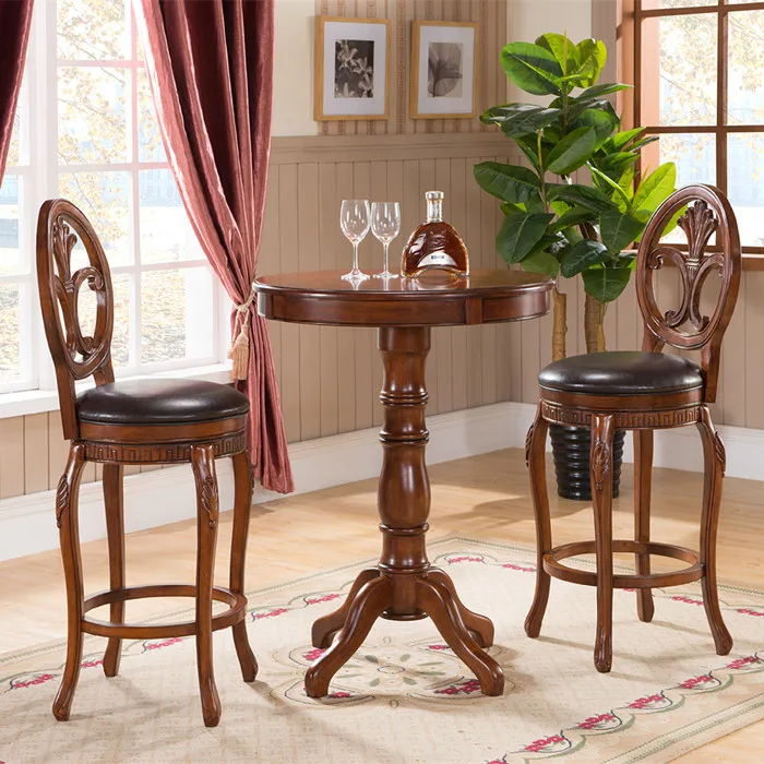 Round Bar Height Table And Chairs Ideas On Foter atelieryuwa.ciao.jp