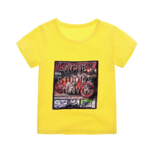 AiLe Rabbit 2018 Children Short Sleeve Tops Tee Summer Hot Boys Girls Fashion Patch Letters Infant Baby Cotton Clothing k1