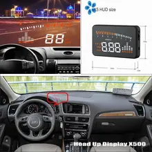 Car HUD Head Up Display For Audi A5 S5 RS5 2007~2015 – Modified Safe Driving Screen Projector Inforamtion Refkecting Windshield