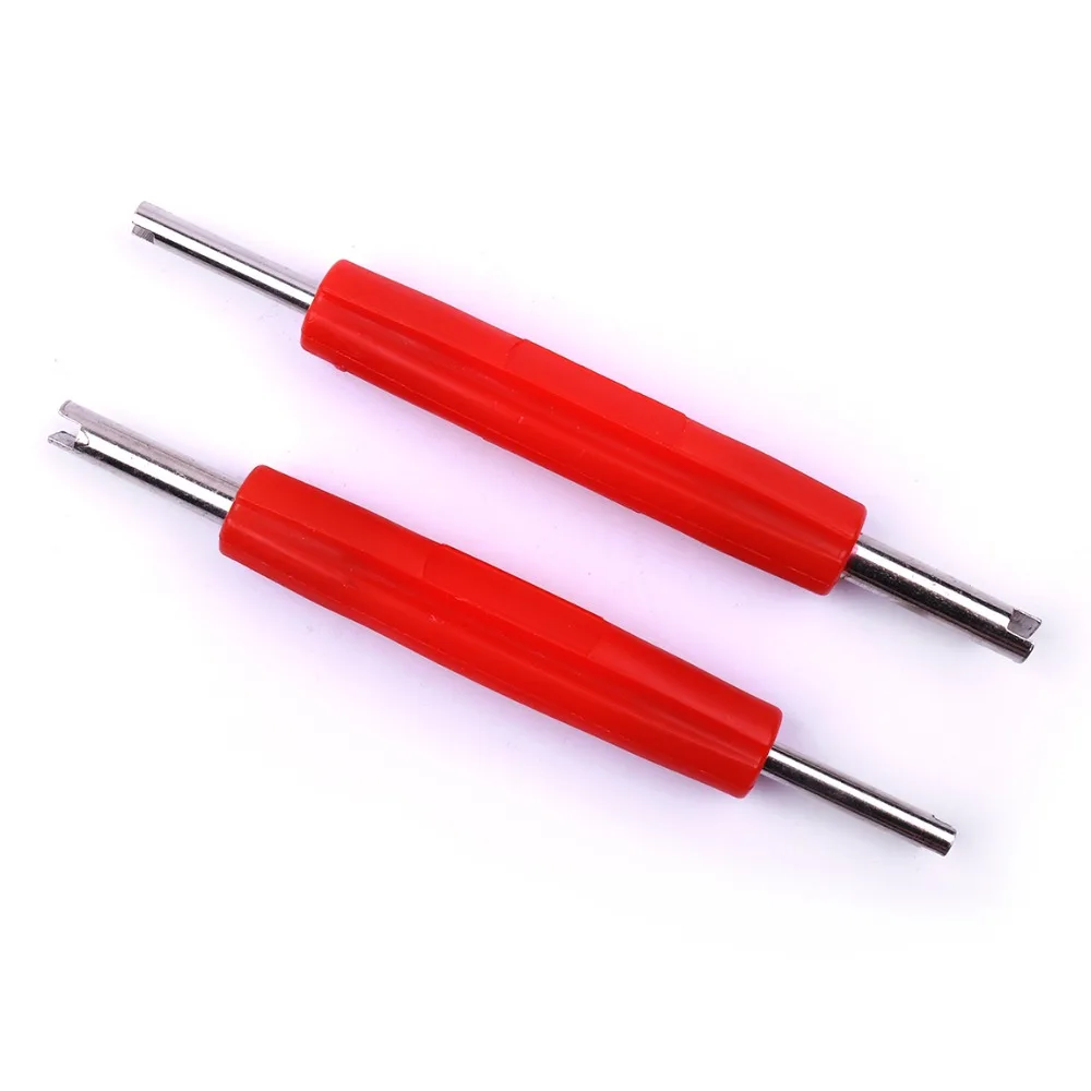 

Hot 2Pcs Tire Valve Core Removal Tool Tire Repair Tool Wrench R12 R134A Air Conditioning Repair Tool Valve Core Screw Driver